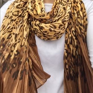 Leopard Print Scarf